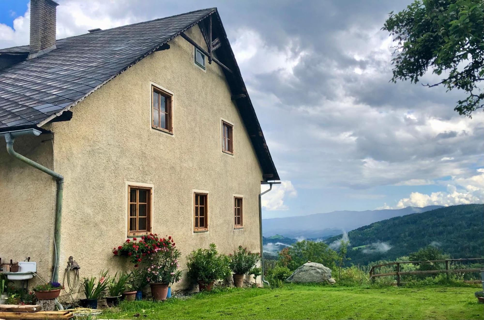 Sankt Oswald ob EibiswaldMauthnerhube Uebernachten Mit Aussicht公寓 外观 照片